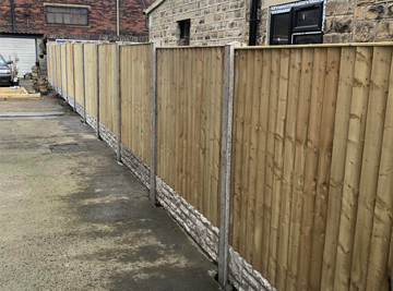 Landscaping, Flagging, and Fencing